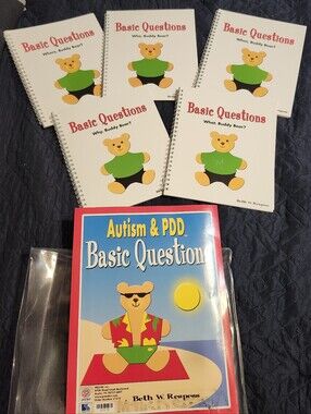 Basic Questions Workbook Set - Bear Cover, White & Green